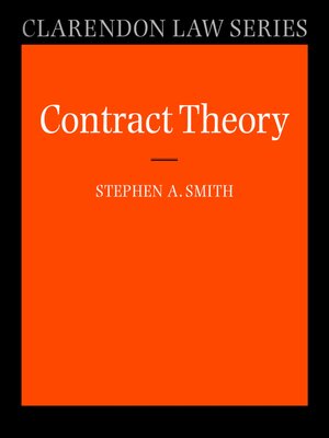 cover image of Contract Theory